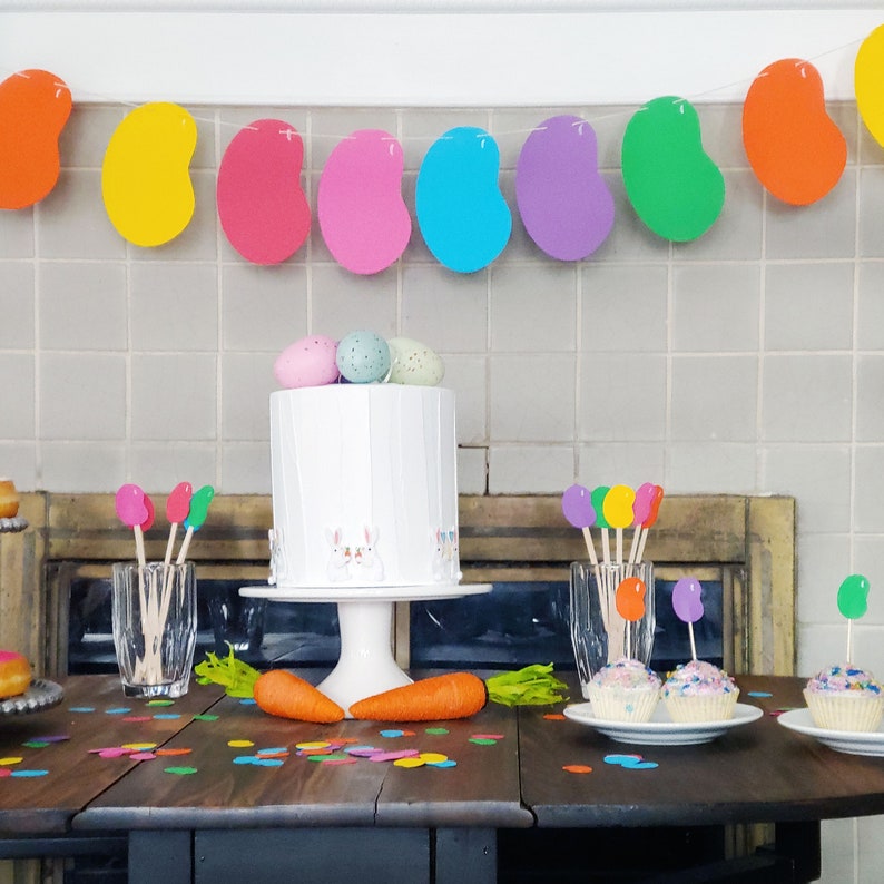 Jelly Bean Confetti Etsy