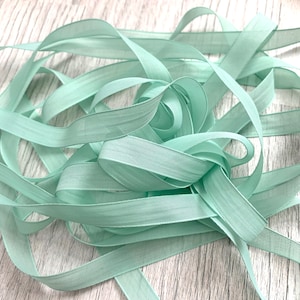 Sheer Grosgrain Ribbon | 1cm Voile Ribbon, Delicate Trim