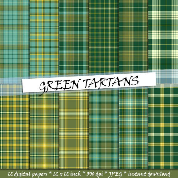 green tartan