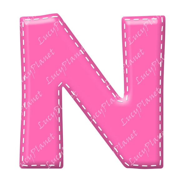 colorful digital alphabet clipart stitched printable letters etsy ireland
