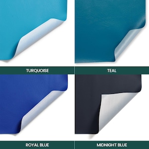 Tela vinílica marina Ottertex con reverso de poliéster, impermeable, resistente a la abrasión y a los rayos UV, de alta resistencia para tapicería exterior, PVC para costura y tapicería. imagen 7