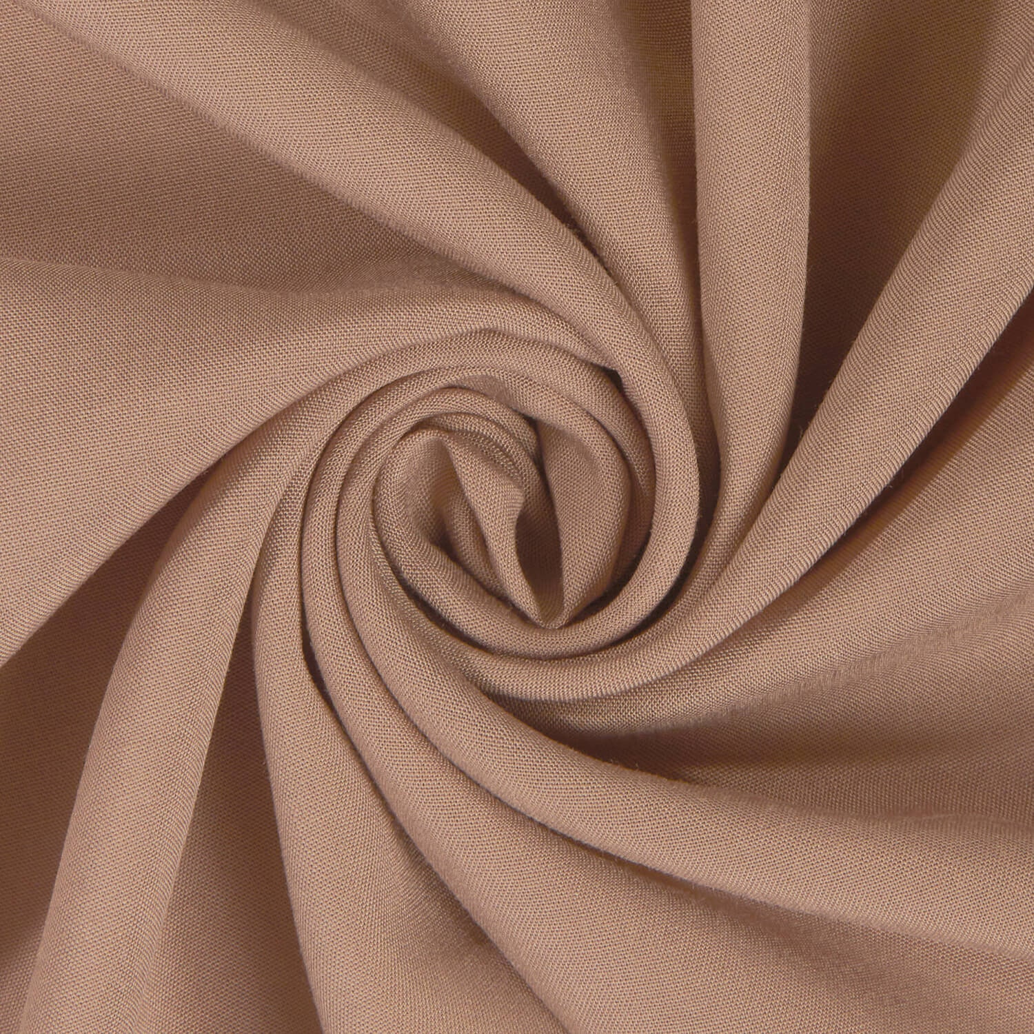 Mocha Rayon Challis Fabric 100% Rayon 53/54 Wide Sold by picture