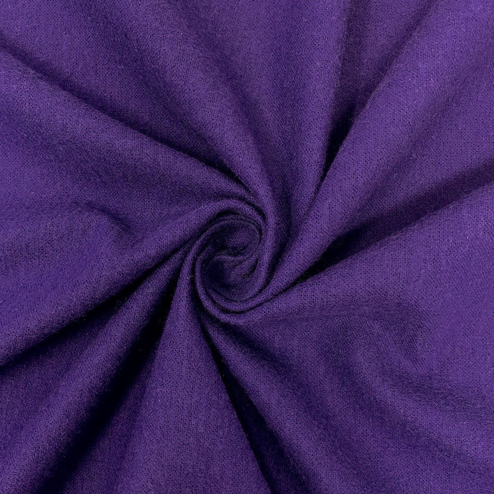Purple Cotton Flannel Fabric 45 Wide Soft Warm Comfy By Etsy