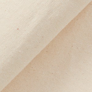 10 oz Natural Cotton Duck Canvas Fabric 60&quot; Wide 100% Cotton