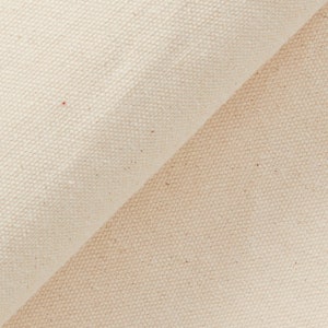 10 oz Natural Cotton Duck Canvas Fabric 60" Wide 100% Cotton