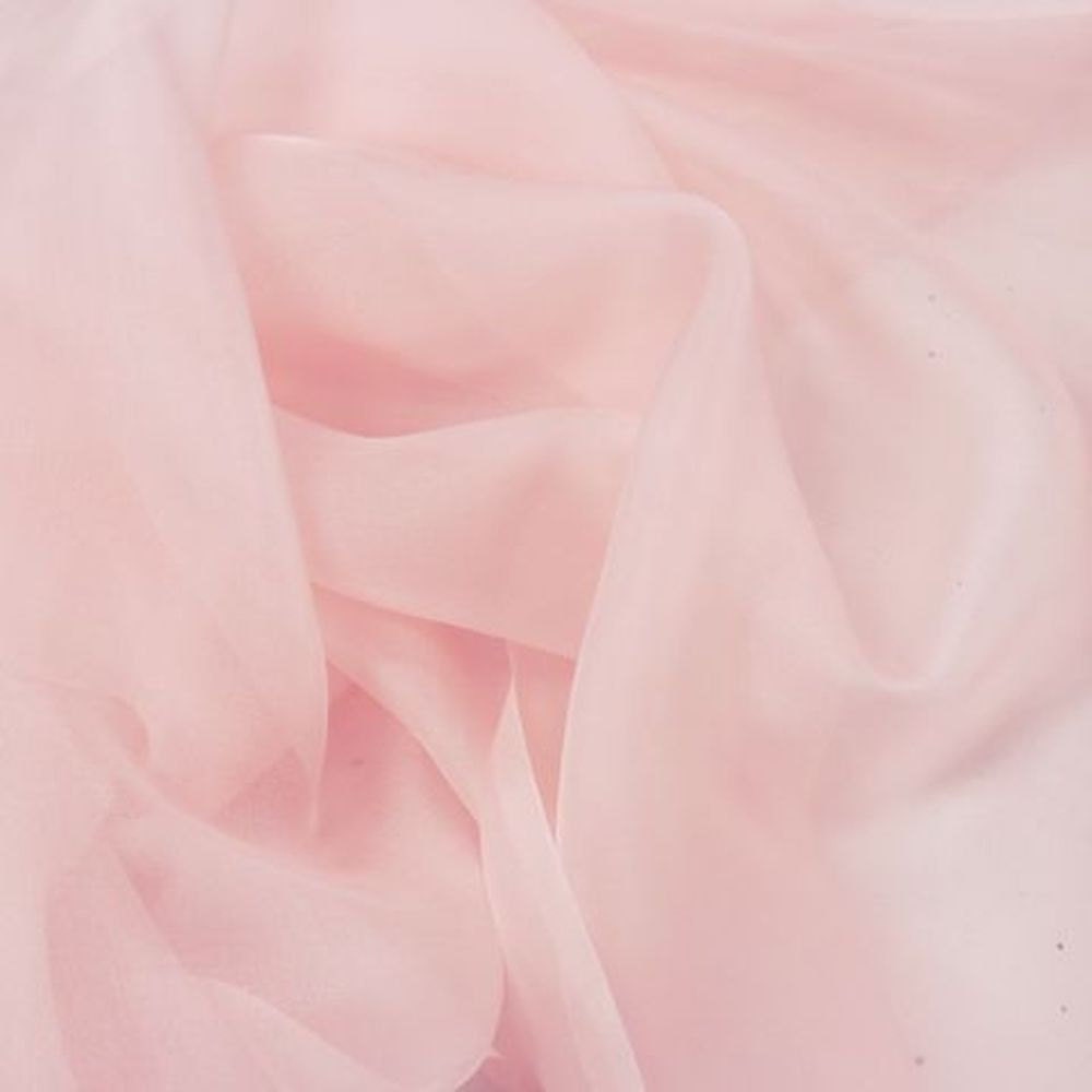 Light pink chiffon fabric discount