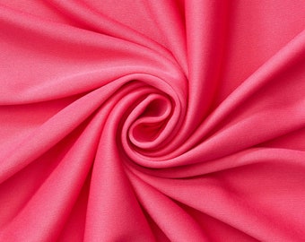 Interlock Futter Poly Stretch Stoff 70 Denier 60 "Breit Verkauft BTY - American Beauty