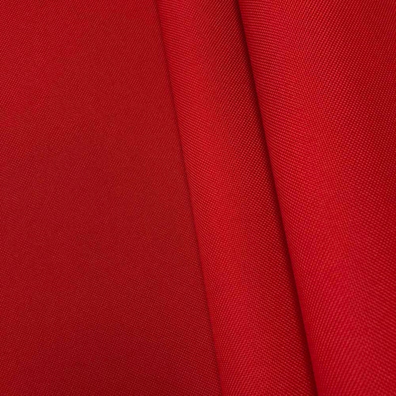 Ottertex™ Red Canvas Fabric Waterproof Outdoor 60 Wide Etsy