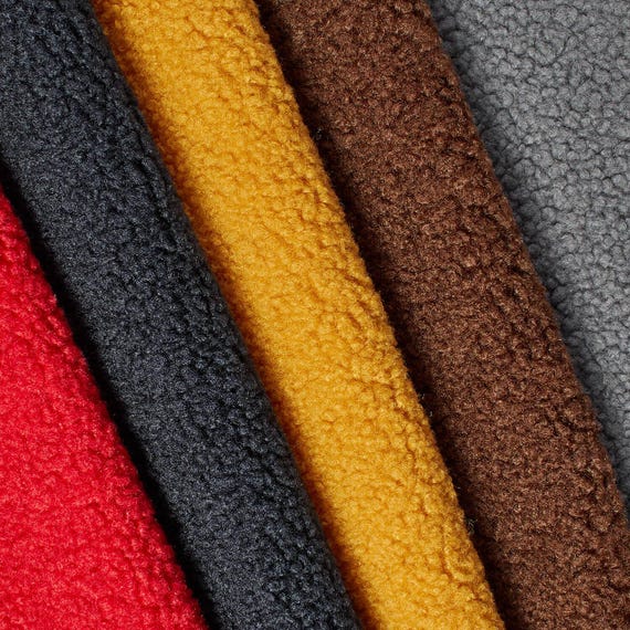 Sherpa Faux Fur Fleece W/ Backing 56/57 Inch Insulating Abrasion