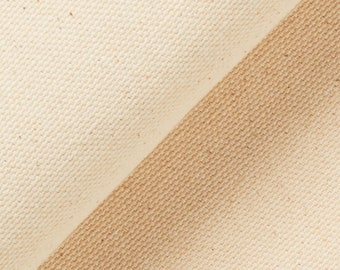 10 oz Natural Cotton Duck Canvas Fabric 72" Wide 100% Cotton