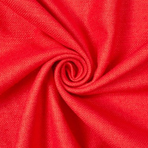 Red Silk Matka Fabric 100% Silk Solid 54&quot; wide Sold By the Yard Many Colors