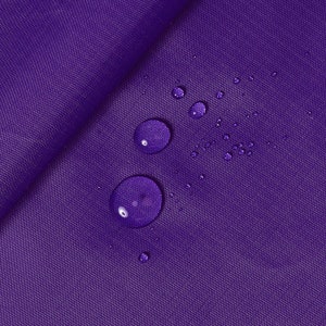 Ottertex® Nylon Ripstop (PU-beschichtet) 70 Denier 100% Nylon 62 / 62 &quot;Breites wasserdichtes Gewebe BTY Lila
