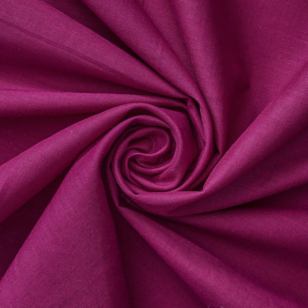 Dark Fuchsia 100% Cotton Voile Fabric Solid Pattern 60 - Etsy