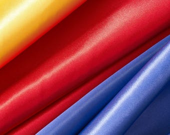 Charmeuse Satin Stoff seidig glänzend garngefärbt leichtes Polyester Schüttgut & Großhandel