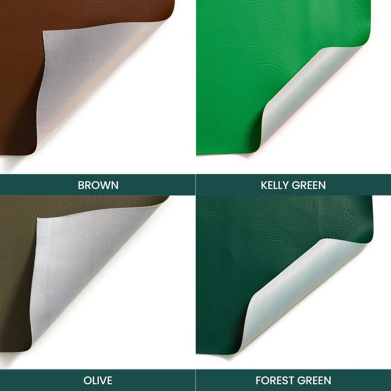 Tela vinílica marina Ottertex con reverso de poliéster, impermeable, resistente a la abrasión y a los rayos UV, de alta resistencia para tapicería exterior, PVC para costura y tapicería. imagen 6