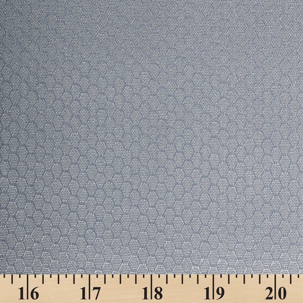 Ottertex 300D Solution Dyed PU Waterproof Hexagon Grid Ripstop Fabric - Charcoal 60/61" By The Yard