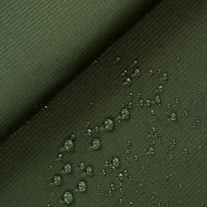 Ottertex®  Polyester Ripstop (PU Coated) 8.7oz 100% Polyester 58/60&quot; Wide Waterproof Fabric BTY Hunter Green