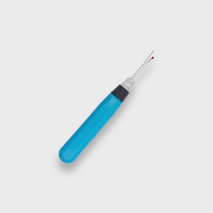 Heavy Duty LED Lighted Battery Powered Metal Seam Ripper With Plastic Ergonomic Handle For Sewing, Crafts, Upholstery, & More