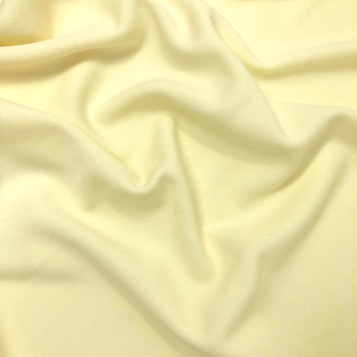 Ivory Scuba Double Knit Fabric 100 Polyester 58/60'' Etsy