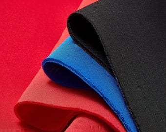 Stretch Neopren Scuba Fabric (3 mm) Dicke Polyester Schüttware Zum Nähen von Kleidung, Accessoires und Möbelpolsterung
