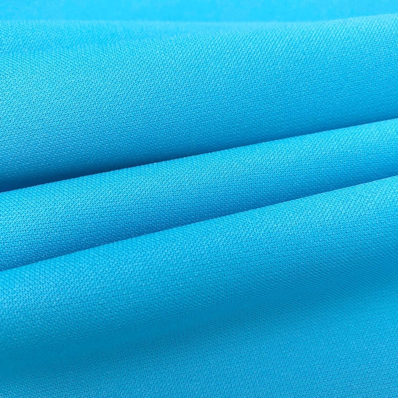 white scuba knit fabric