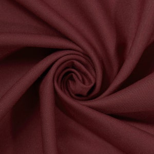 Wine Rayon Challis Fabric 100% Rayon 53/54&quot; wide Sold by the Yard Many Colors
