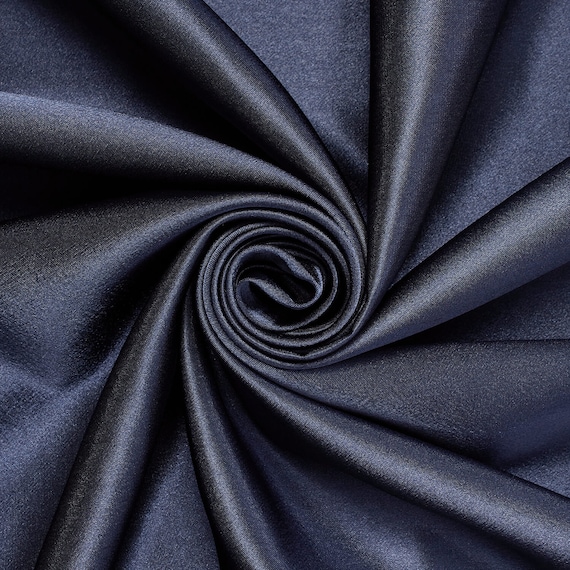 satin backed crepe dress fabric Ruby Polyester Crepe Back Satin