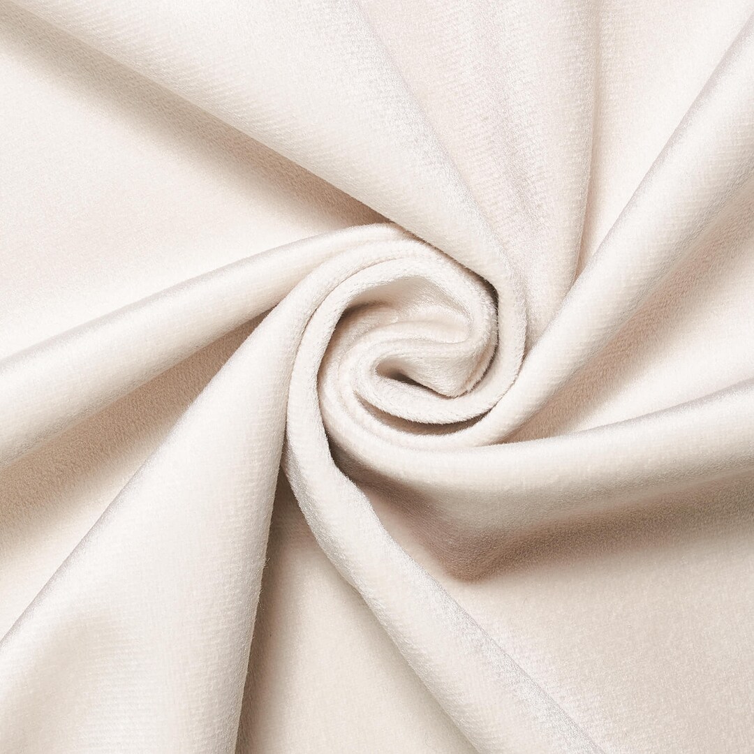 Pearly Off-White, Upholstery Fabric, Polyester, 54 Wide