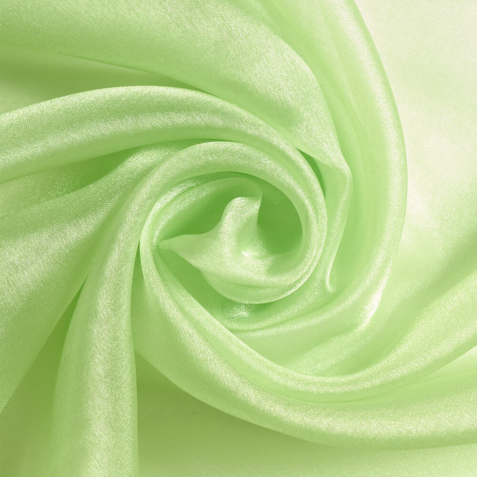 Mint Crystal Sheer Organza Fabric for Fashion Crafts Etsy