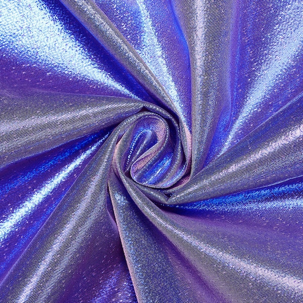 Tissue Lame Fabric Shiny Navy for Craft Decoration Costume Design 44'' Wide By The Yard