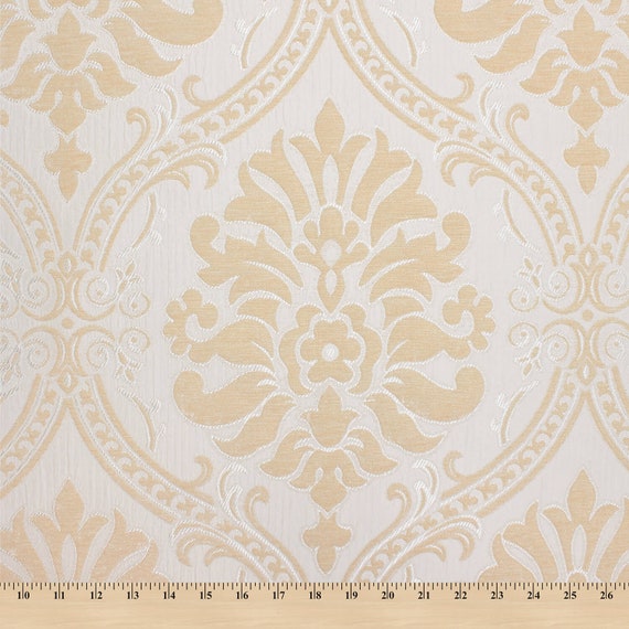 Damasco floreale Ciniglia Tappezzeria Broccato Jacquard 56/57