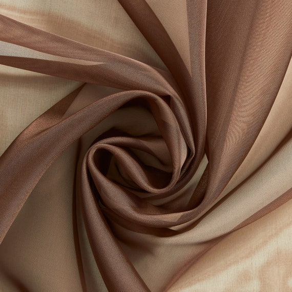 Brown on sale curtain fabric