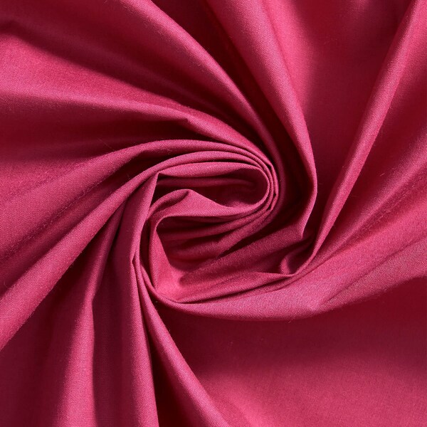 Solid Cotton Fabric by the Yard Etsy