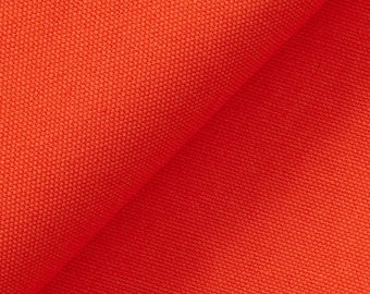 10 oz Orange Cotton Duck Canvas Fabric 58/60" Wide 100% Cotton