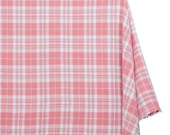 Flannel Brushed Hypoallergenic Cotton Tartan Plaid Geometric #18 Yarn Dyed Fabric By The Yard To Sew Apparel, Accessories, & Décor