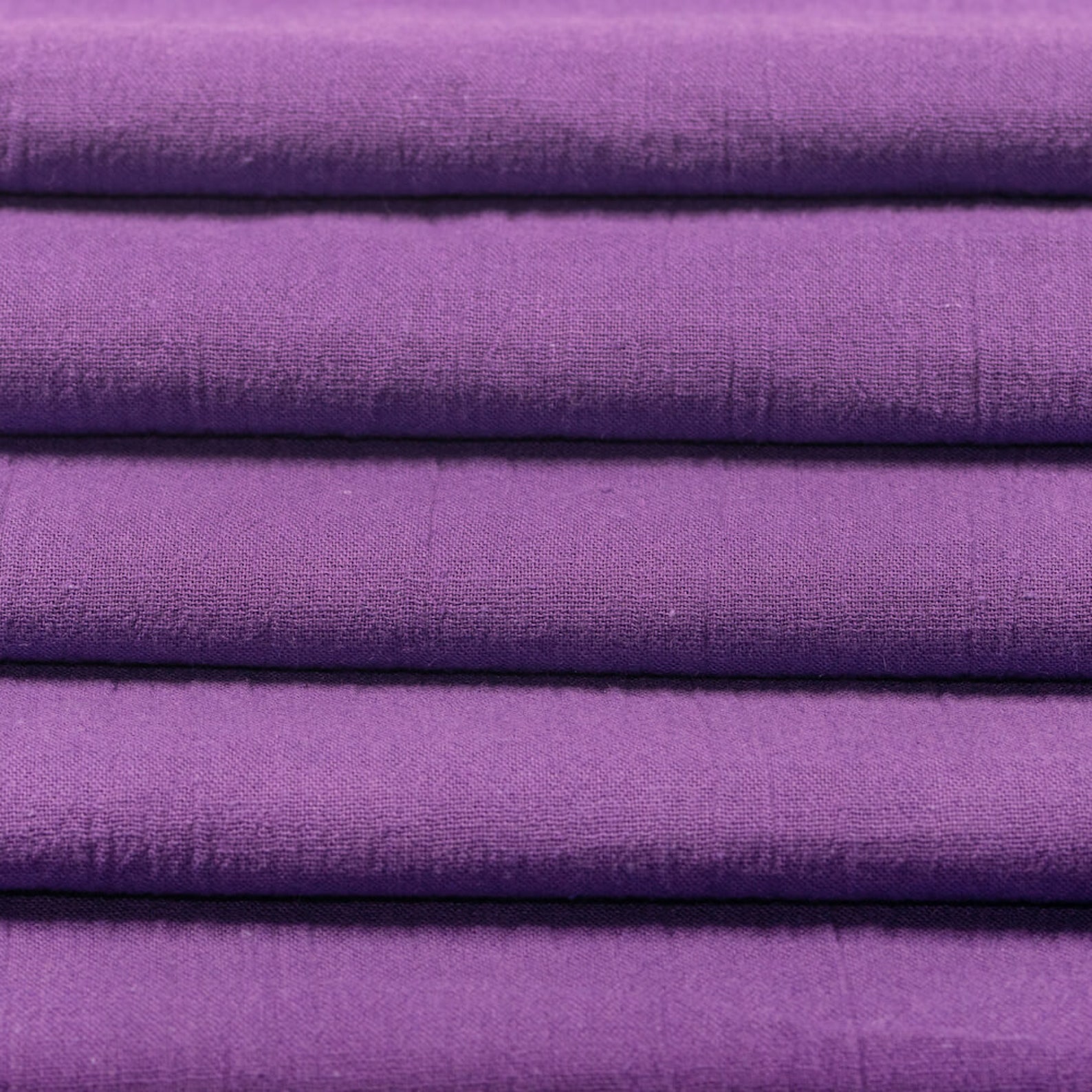 Purple Premium Gauze Fabric 100 Natural Cotton 51 Wide Etsy