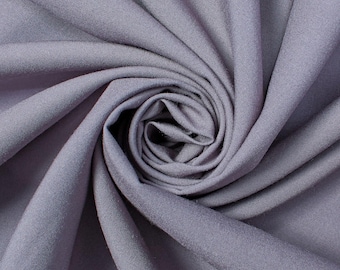 Grauer Rayon Challis Stoff 100% Viskose 53 / 54 "breit Verkauft lose Lagerware Viele Farben