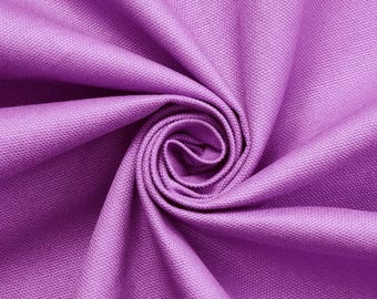 10 oz Lilac Cotton Duck Canvas Fabric 58/60" Wide 100% Cotton