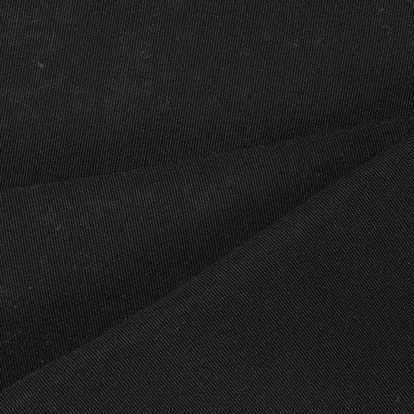 Black Ottertex® Upholstery Solution-Dyed Acrylic Canvas (Soft Finish) Waterproof Outdoor Marine/Awning Fabric 60" Wide