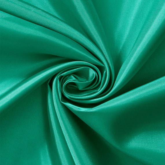 Sage Green Polyester Lining Fabric Silk Habutae 60 Wide Habotai Habutai By  The Yard