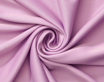 Interlock Futter Poly Stretch Stoff 70 DEN 60 "Breit Verkauft BTY - Lilac