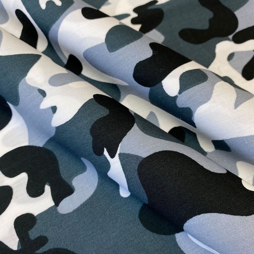 VOPVZVKO camuflaje mezcla de algodón militar militar 60 W tela tela