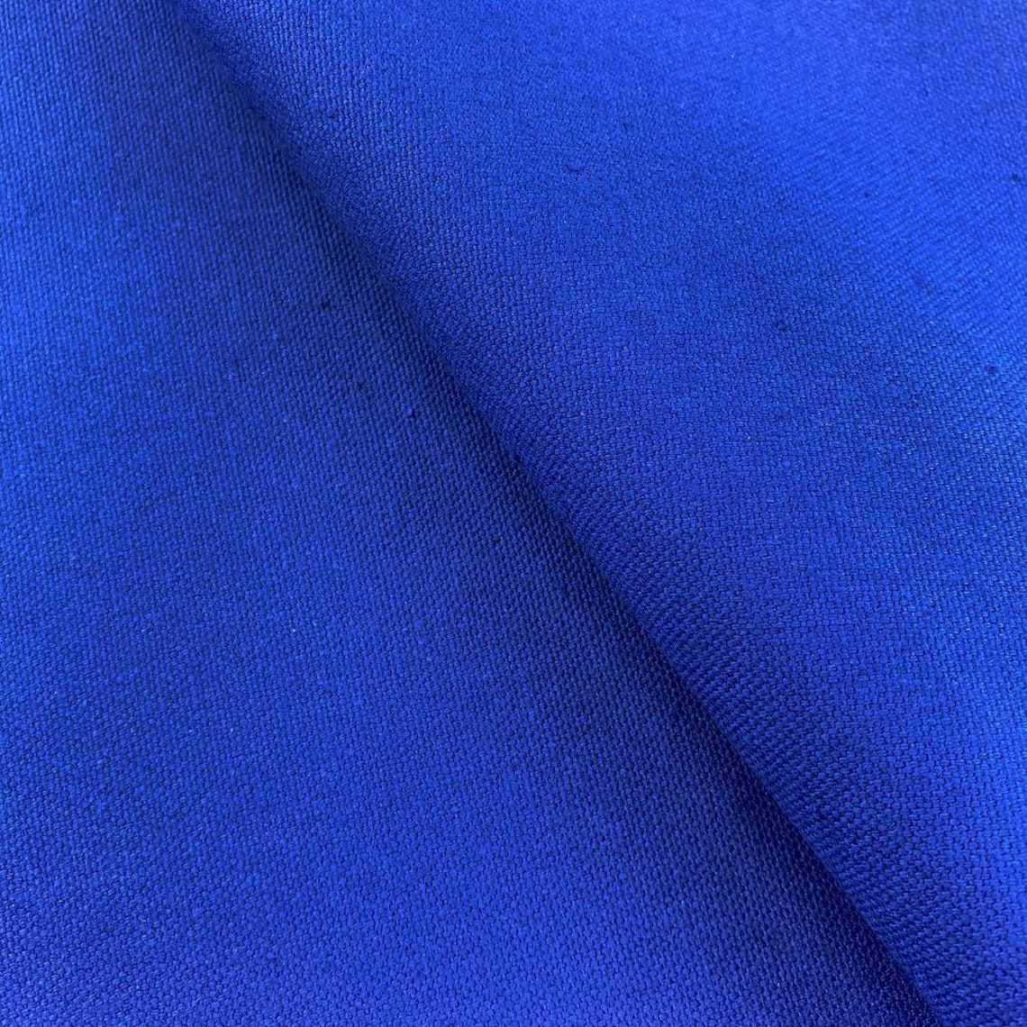 10 Oz Royal Blue Cotton Duck Canvas Fabric 58/60 Wide Etsy