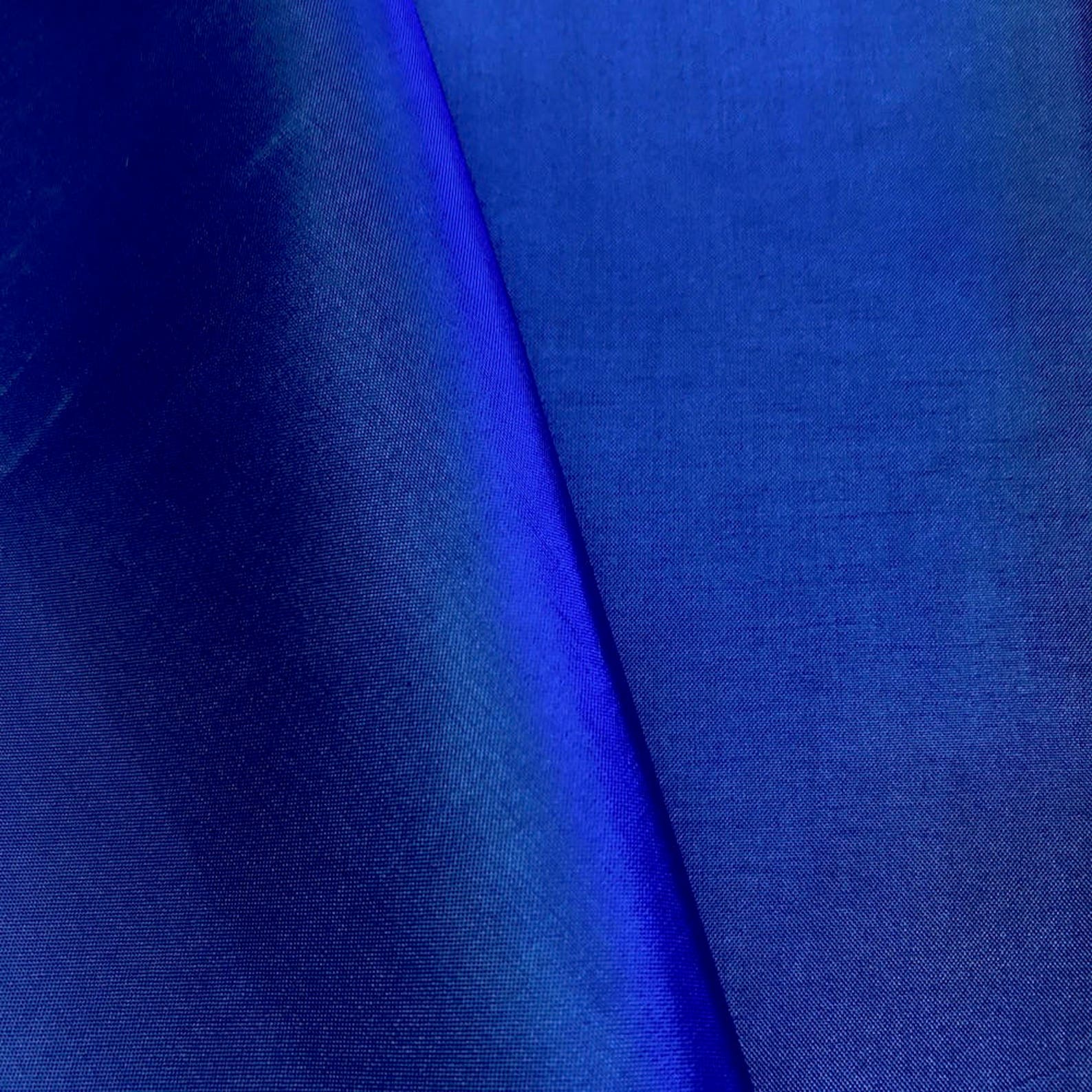 Royal Blue Polyester Lining Fabric Silk Habutae 60 Wide | Etsy