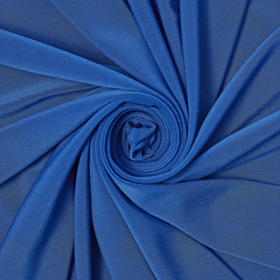 Royal blue on sale jersey knit fabric