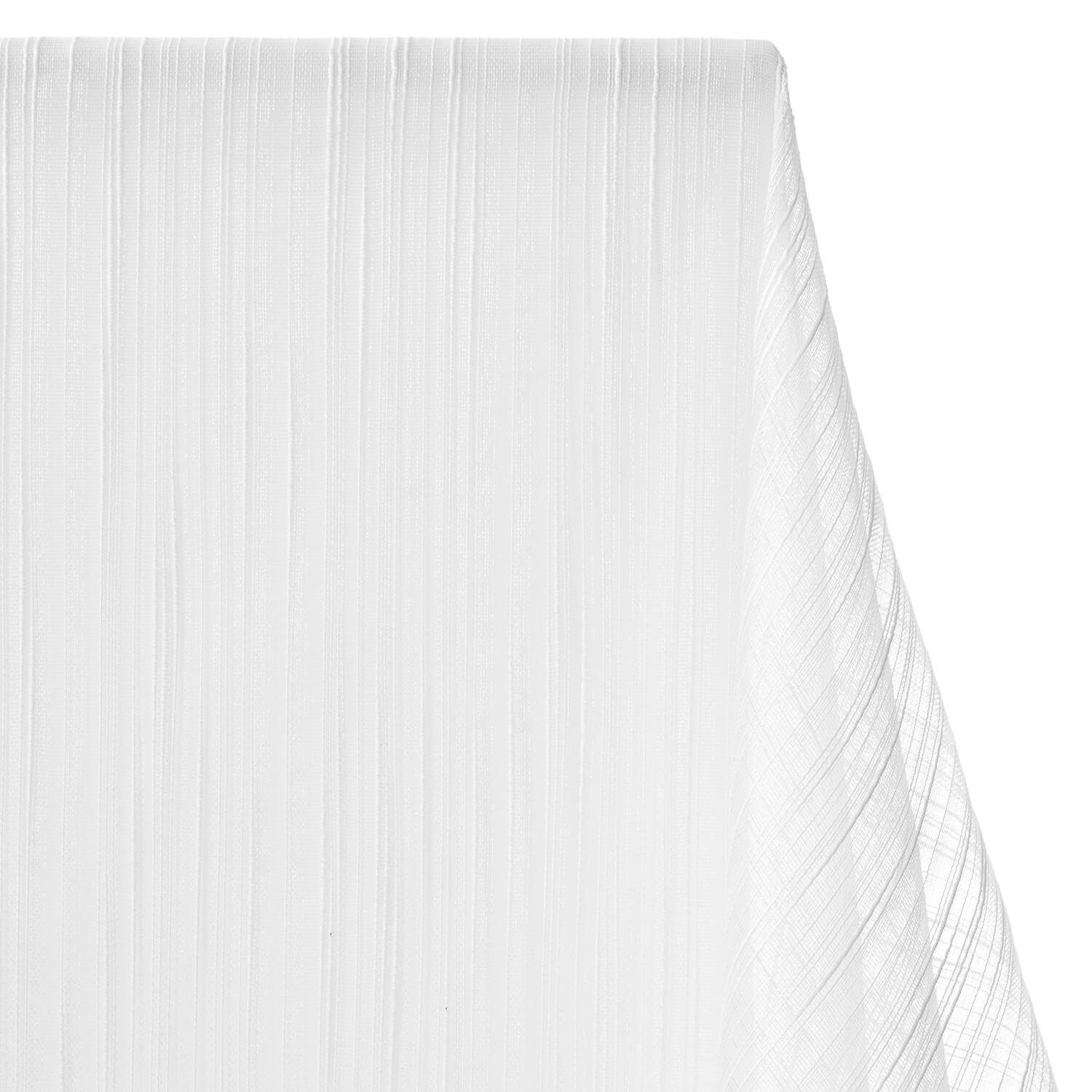 120 Brigitte Faux Linen Fabric Off White, by the yard