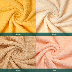 Color Terry Cloth 9 Oz Cotton Terry Cloth Hypoallergenic 44/45
