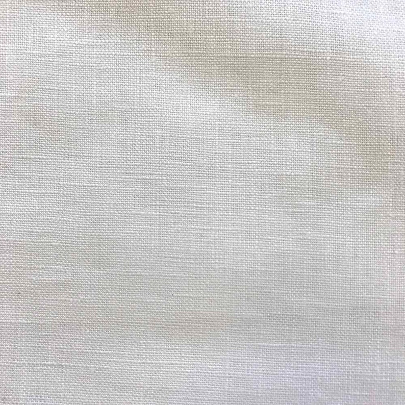 100 Linen Fabric Medium Heavy Weight Woven Sold By The Yard Etsy