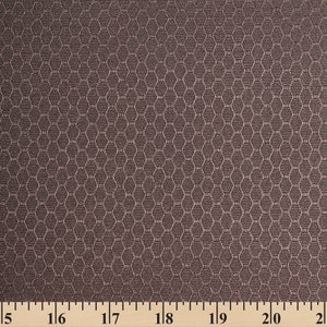 Ottertex 300D Solution Dyed PU Waterproof Hexagon Grid Ripstop Fabric - Brown 60/61&quot; By The Yard