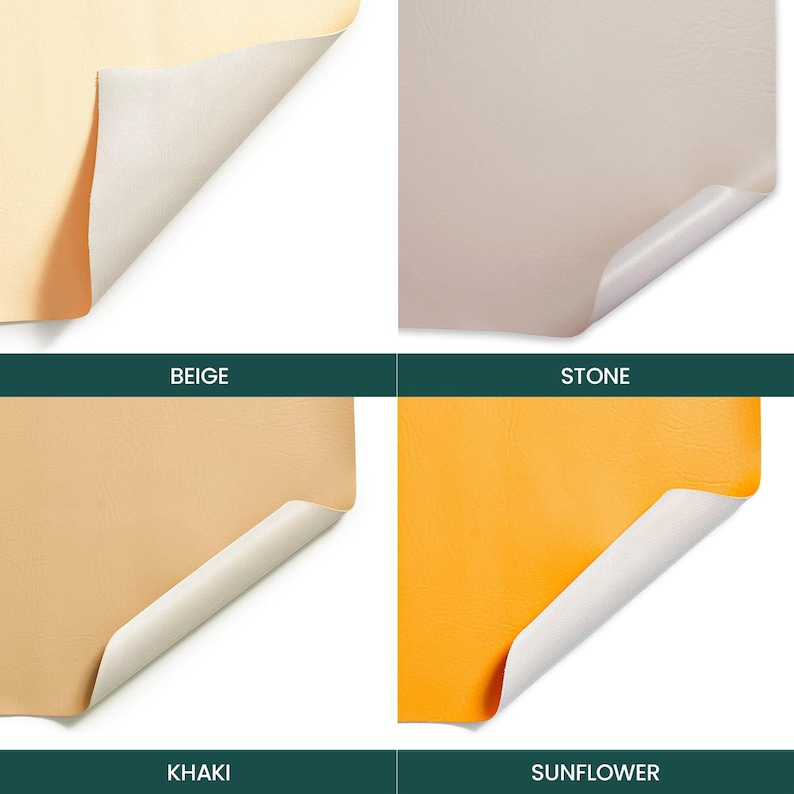 Tela vinílica marina Ottertex con reverso de poliéster, impermeable, resistente a la abrasión y a los rayos UV, de alta resistencia para tapicería exterior, PVC para costura y tapicería. imagen 4